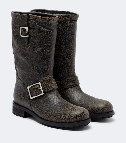 Jimmy Choo Bottes Biker en cuir - Jimmy Choo - Modalova