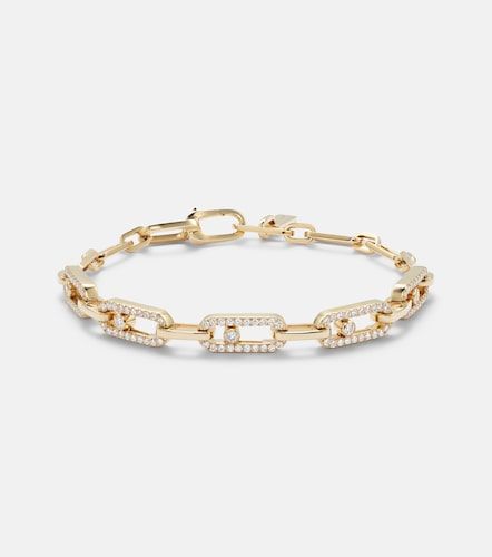 Bracelet Move Link en or 18 ct et diamants - Messika - Modalova