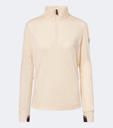 Top de ski en laine et soie - Moncler Grenoble - Modalova