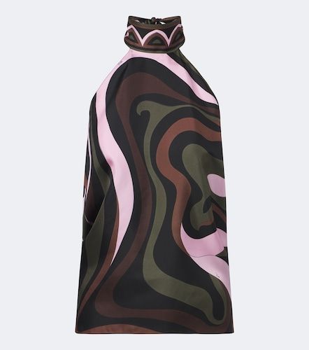 Pucci Top Marmo en soie - Pucci - Modalova