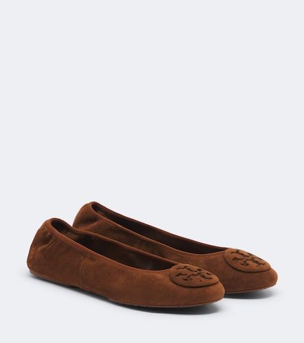 Ballerines Reva Travel en daim - Tory Burch - Modalova