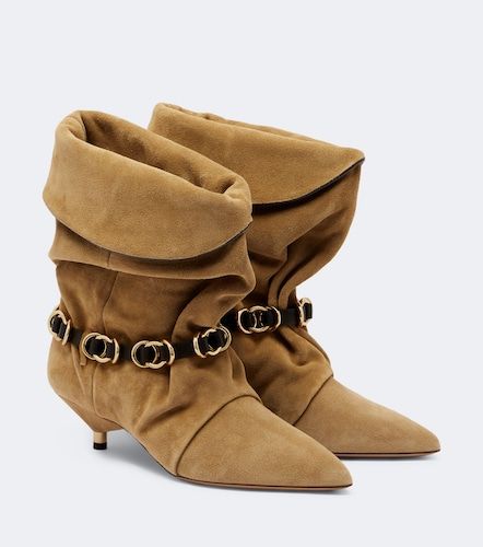 Bottines Edrik en daim à ornements - Isabel Marant - Modalova