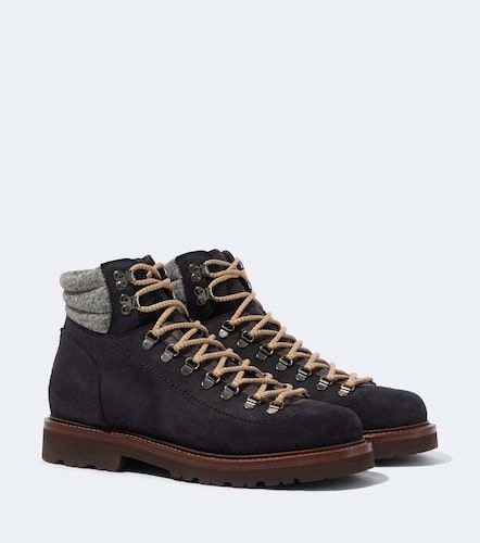 Brunello Cucinelli Bottines en daim - Brunello Cucinelli - Modalova
