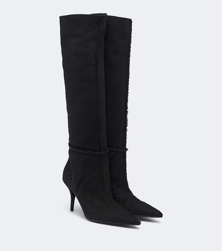 Bottes en daim et shearling - Magda Butrym - Modalova