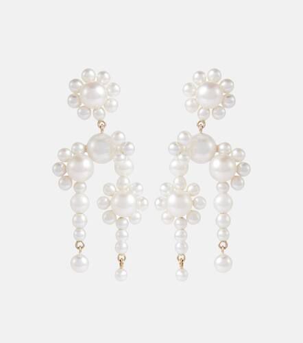 Boucles d’oreilles Fontaine Marguerite en or 14 ct et perles - Sophie Bille Brahe - Modalova