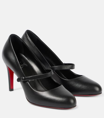 Escarpins Pumppie 85 en cuir nappa - Christian Louboutin - Modalova