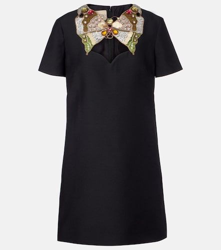 Robe en laine et soie à ornements - Valentino Garavani - Modalova