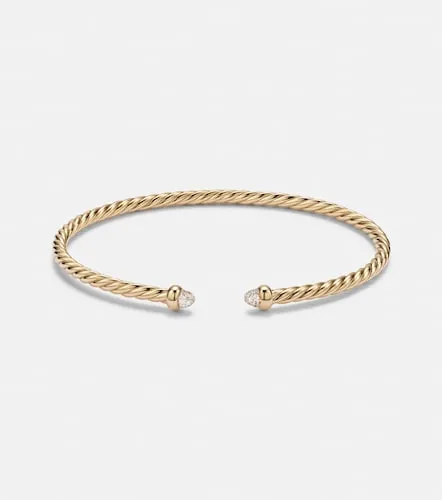 Bracelet Cablespira® Flex Micro en or 18 ct et diamants - David Yurman - Modalova