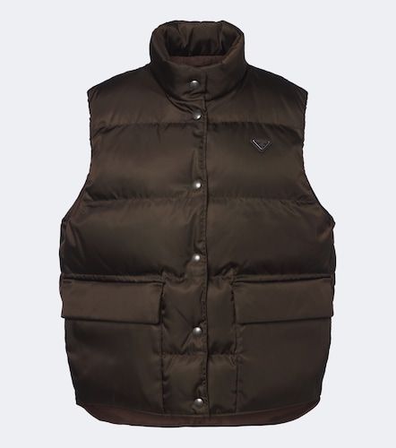 Veste doudoune sans manches en Re-Nylon - Prada - Modalova
