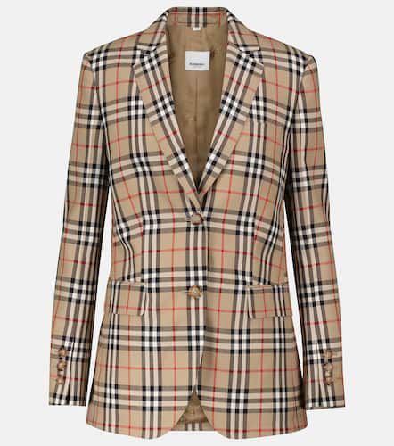 Blazer Vintage Check en laine - Burberry - Modalova