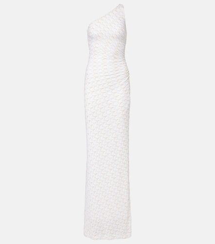Robe longue asymétrique en lamé - Missoni - Modalova