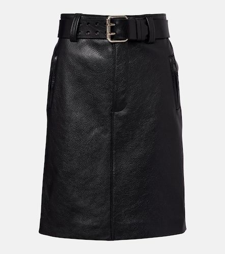 Saint Laurent Jupe crayon en cuir - Saint Laurent - Modalova