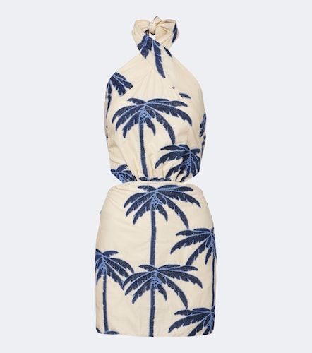 Robe en coton mélangé à broderies - Johanna Ortiz - Modalova