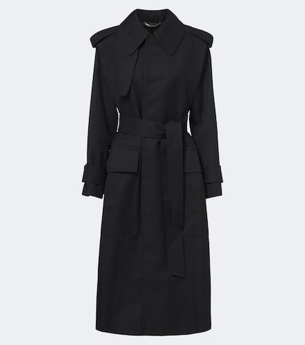 Trench-coat Philippa en laine vierge - Victoria Beckham - Modalova