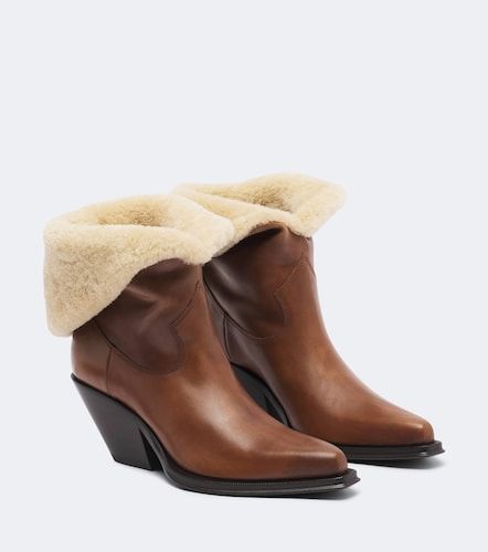 Chloé Bottines Azelan en shearling - Chloe - Modalova
