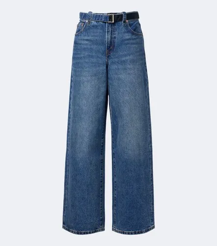 Sacai Jean wide à ceinture - Sacai - Modalova