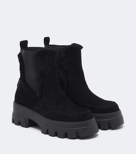 Bottines Sapporo en daim et shearling - Bogner - Modalova