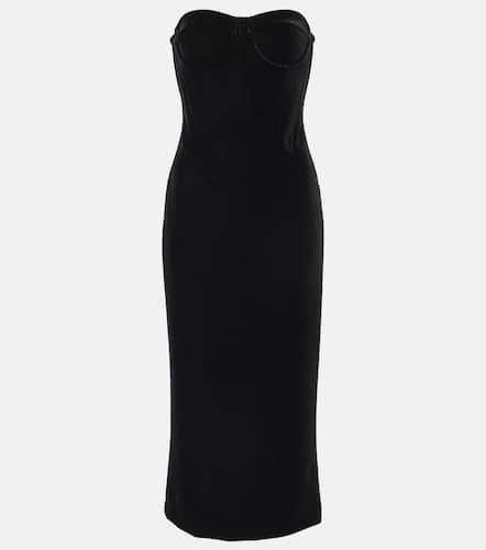 Sportmax Robe bustier en velours - Sportmax - Modalova