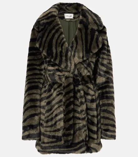 Veste Tanesha en shearling synthétique - Diane von Furstenberg - Modalova
