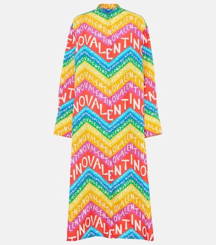 Robe chemise Chevron 24 en coton - Valentino Garavani - Modalova