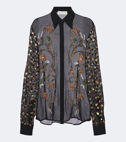 Dries Van Noten Blouse à ornements - Dries Van Noten - Modalova