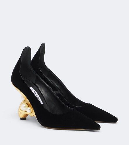 Escarpins Ithaca en velours à ornements - Jimmy Choo - Modalova