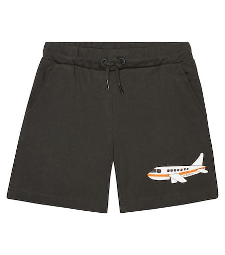 Short Airplane imprimé en coton - Mini Rodini - Modalova