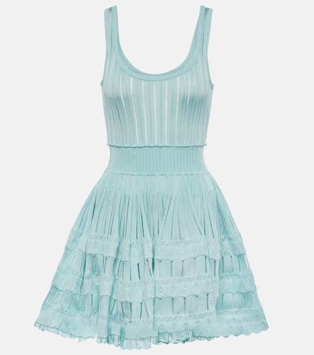 Alaïa Robe en maille ajourée - Alaia - Modalova