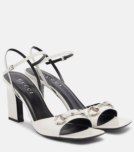 Sandales Signora Horsebit en cuir - Gucci - Modalova