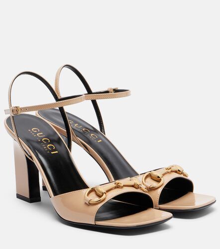 Sandales Signora Horsebit en cuir - Gucci - Modalova