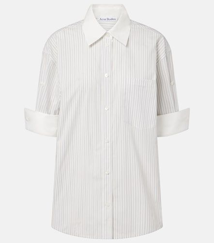 Chemise en coton à rayures - Acne Studios - Modalova