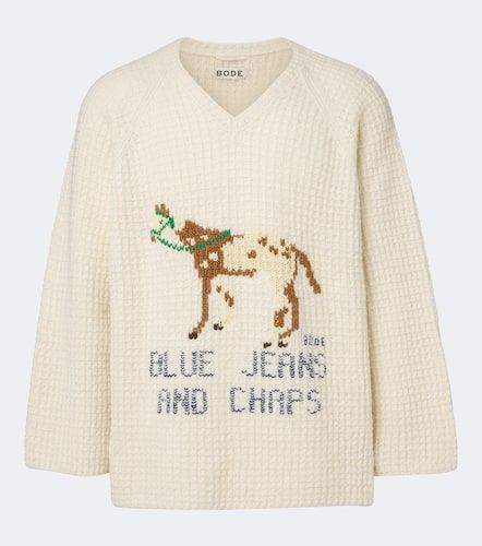 Bode Pull Show en laine intarsia - Bode - Modalova