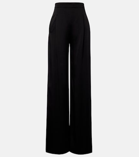 Pantalon ample en crêpe de satin - Max Mara - Modalova
