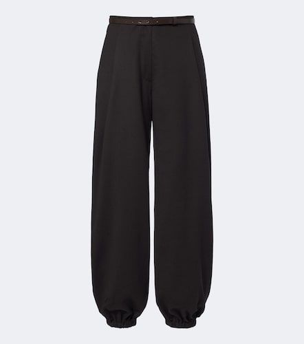 Pantalon ample en laine mélangée - Max Mara - Modalova