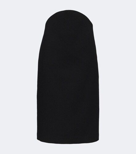 Jupe midi en laine vierge - Jil Sander - Modalova