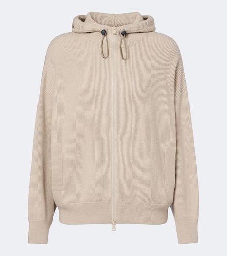 Cardigan en laine, cachemire et soie - Brunello Cucinelli - Modalova