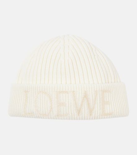 Loewe Bonnet en laine à logo - Loewe - Modalova