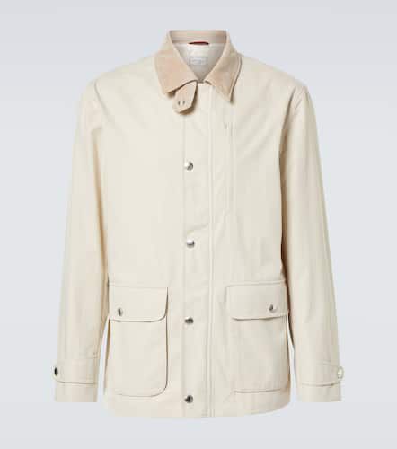 Veste en coton mélangé - Brunello Cucinelli - Modalova