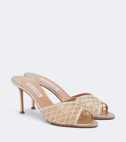 Mules Lumiere à ornements - Aquazzura - Modalova