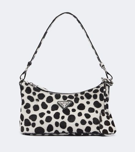 Sac Mini en cuir façon poulain - Prada - Modalova