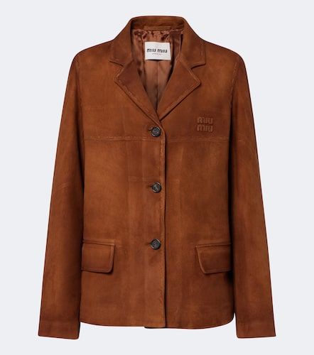Miu Miu Veste en daim - Miu Miu - Modalova
