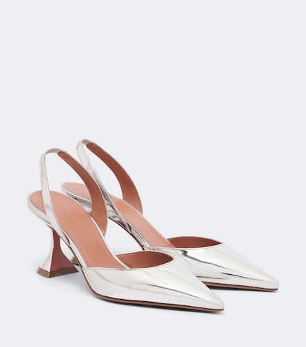 Escarpins slingback Holli en cuir - Amina Muaddi - Modalova