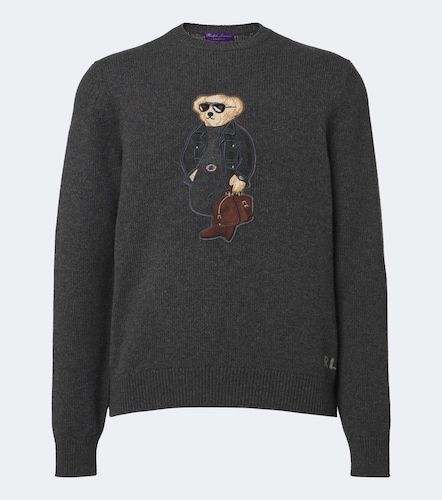 Pull Polo Bear à broderies - Ralph Lauren Purple Label - Modalova