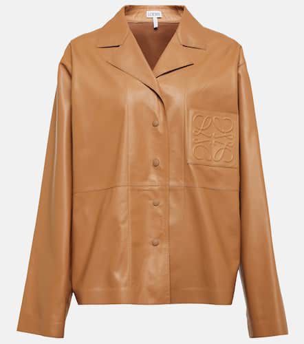 Loewe Veste Anagram en cuir - Loewe - Modalova