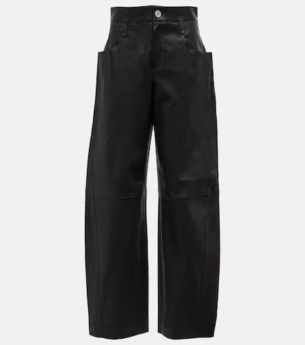 Pantalon ample Cassidy à taille haute en daim - Stouls - Modalova