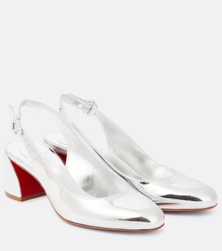 Escarpins So Jane Sling en cuir métallisé - Christian Louboutin - Modalova