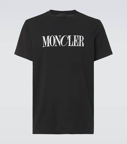 Moncler T-shirt en coton à logo - Moncler - Modalova