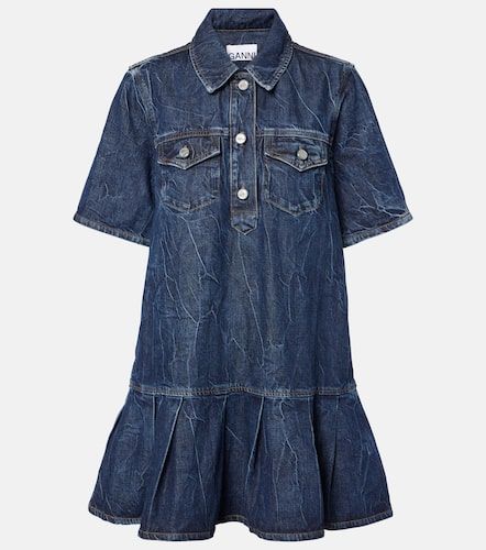 Ganni Robe en denim - Ganni - Modalova