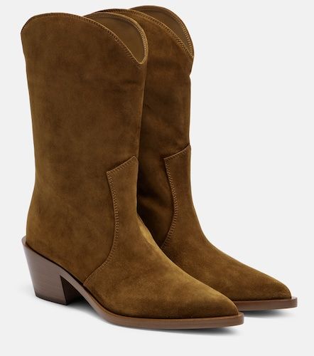 Gianvito Rossi Santiags en daim - Gianvito Rossi - Modalova