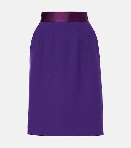 Jupe crayon en laine mélangée - Dolce&Gabbana - Modalova
